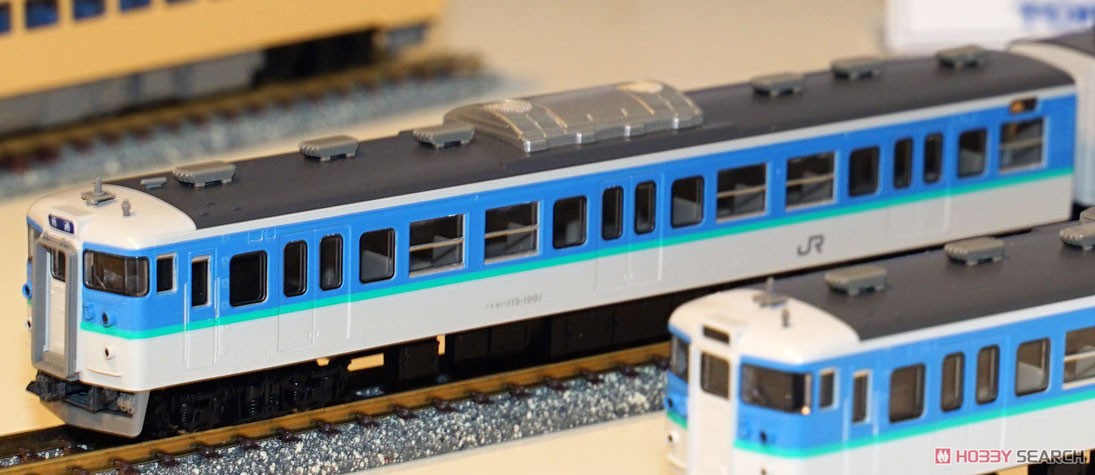 JR 115-1000系 近郊電車 (長野色・PS35形パンタグラフ搭載車) セット (3両セット) (鉄道模型) その他の画像1