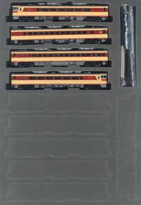 国鉄 キハ82系 特急ディーゼルカー (にちりん・おおよど) 基本セット (基本・4両セット) (鉄道模型)