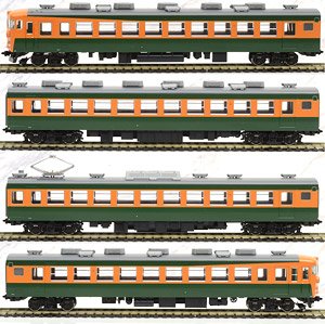 16番(HO) 国鉄 153系 急行電車 (冷改車・高運転台) 基本セット (基本・4両セット) (鉄道模型)