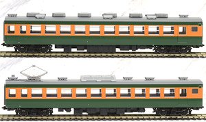 16番(HO) 国鉄 153系 急行電車 (冷改車) 増結セット (T) (増結・2両セット) (鉄道模型)