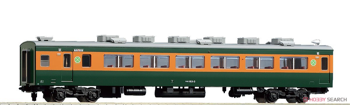 16番(HO) 国鉄電車 サロ163形 (サロ165・帯無し) (鉄道模型) 商品画像4