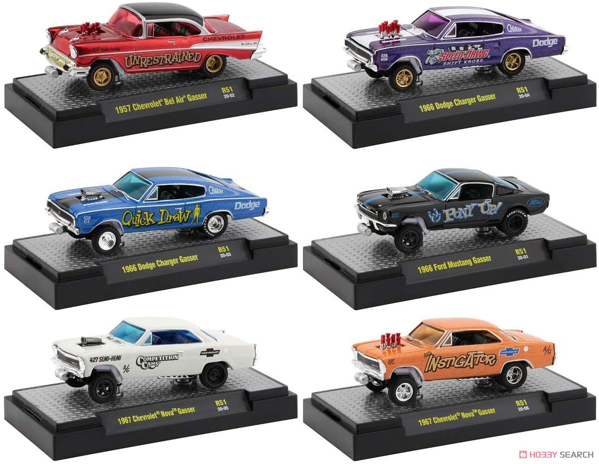 Gassers Release 51 (Set of 6) (Diecast Car) Item picture1