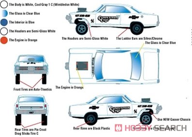 Gassers Release 51 (Set of 6) (Diecast Car) Other picture4