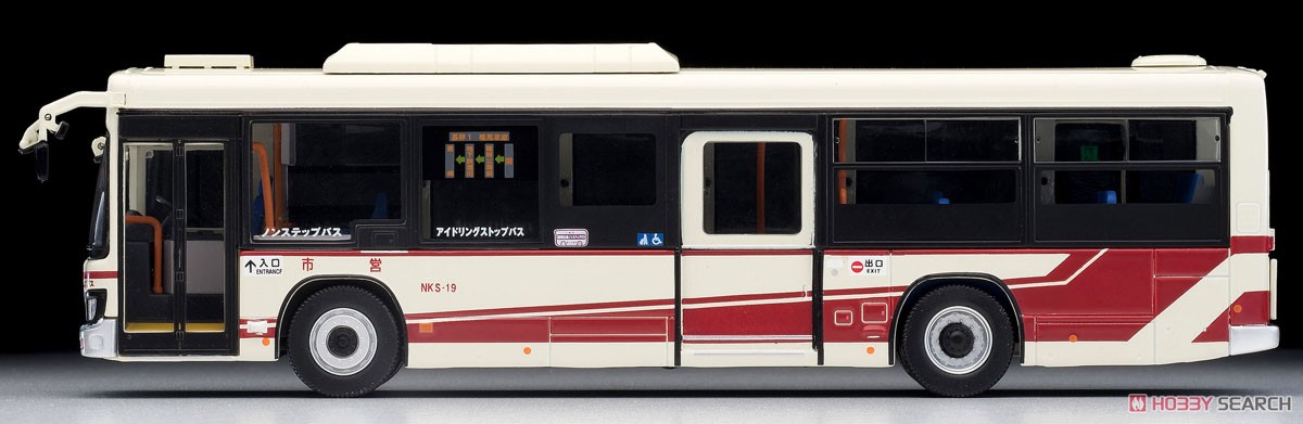 TLV-N139i いすゞエルガ 名古屋市交通局 (基幹バス) (ミニカー) 商品画像3