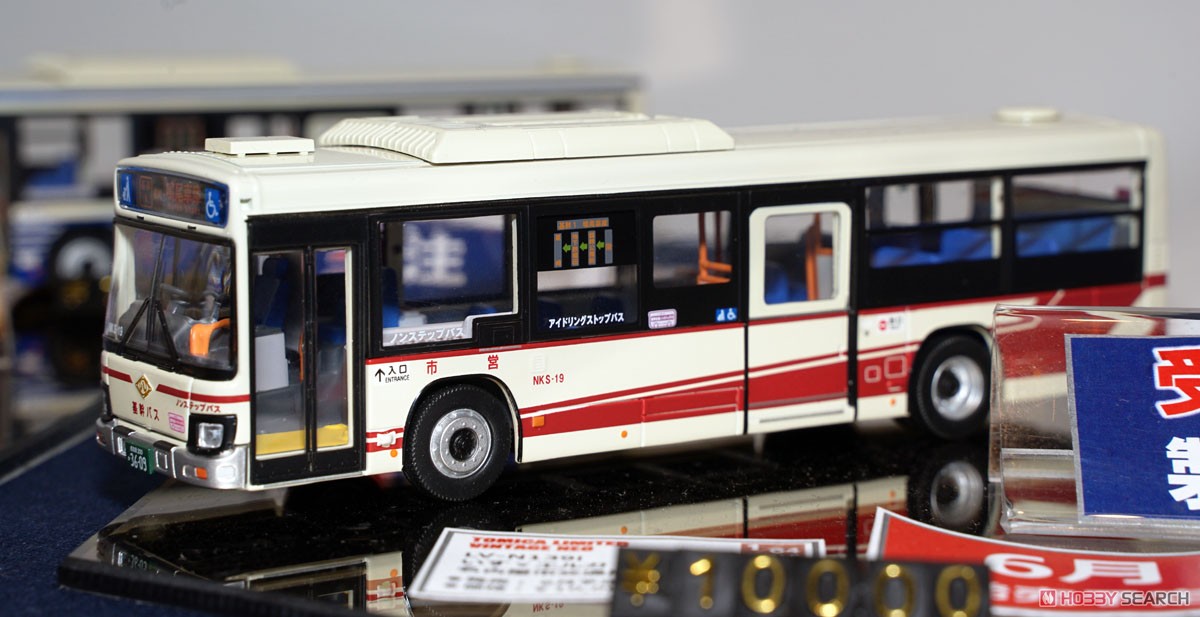 TLV-N139i いすゞエルガ 名古屋市交通局 (基幹バス) (ミニカー) その他の画像1