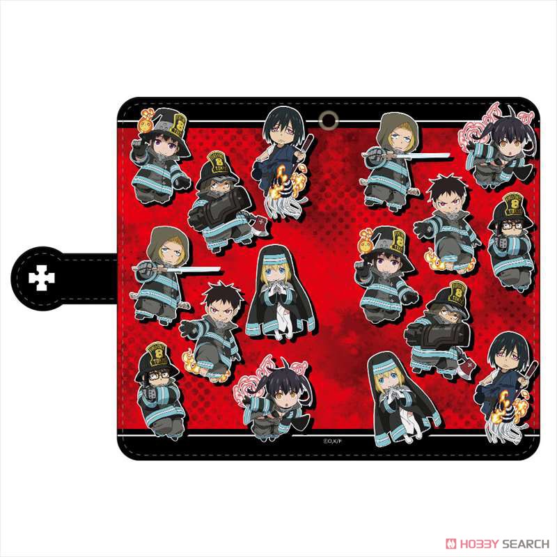 [Fire Force] Notebook Type Smart Phone Case (Anime Toy) Item picture1