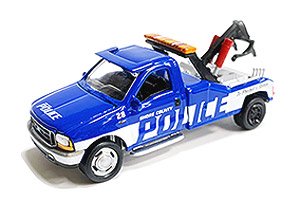 1999 Ford F-450 Tow Truck Police (Diecast Car)
