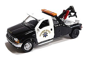 1999 フォード F-450 トウトラック Highway Patrol (ミニカー)