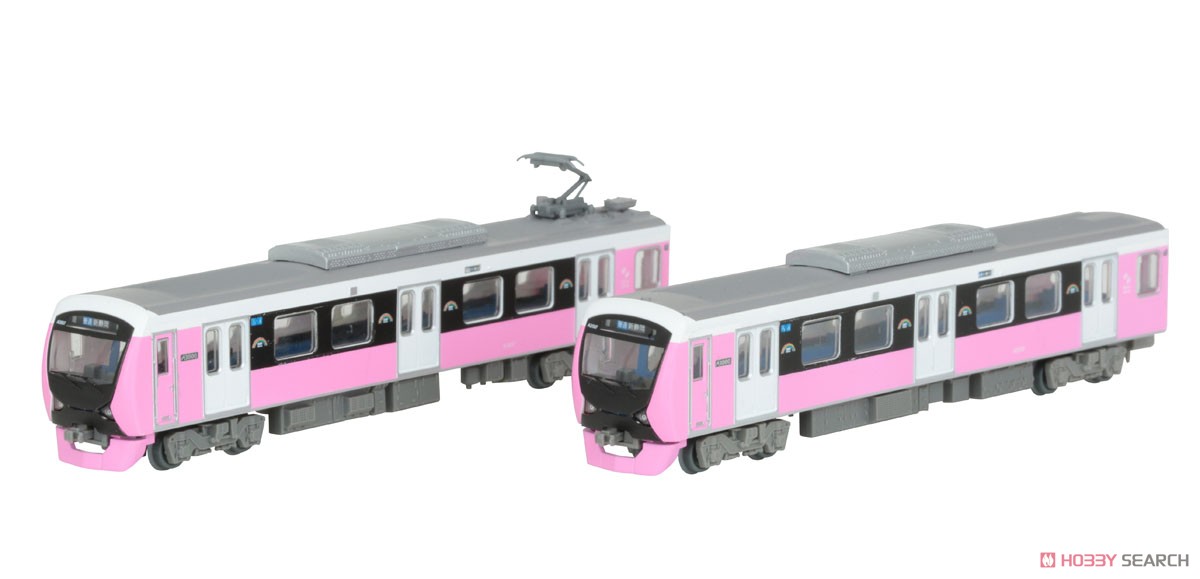 The Railway Collection Shizuoka Railway Type A3000 (Pretty Pink) Two Car Set G (2-Car Set) (Model Train) Item picture1