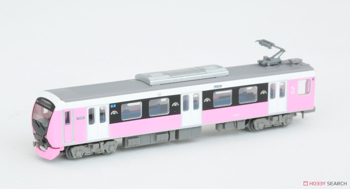 The Railway Collection Shizuoka Railway Type A3000 (Pretty Pink) Two Car Set G (2-Car Set) (Model Train) Item picture10