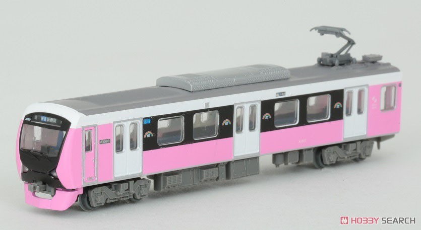 The Railway Collection Shizuoka Railway Type A3000 (Pretty Pink) Two Car Set G (2-Car Set) (Model Train) Item picture2