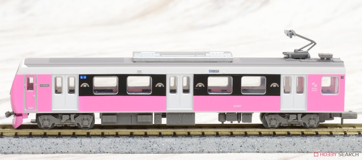 The Railway Collection Shizuoka Railway Type A3000 (Pretty Pink) Two Car Set G (2-Car Set) (Model Train) Item picture4