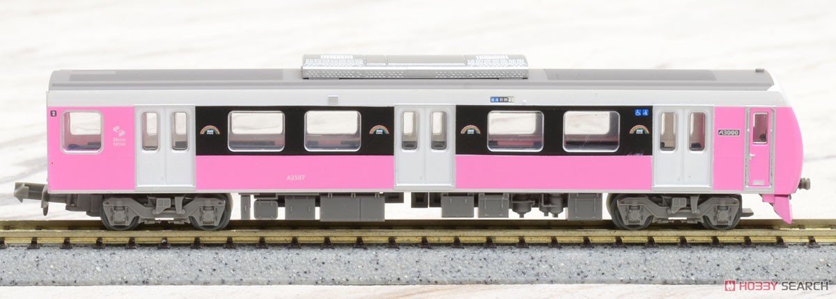 The Railway Collection Shizuoka Railway Type A3000 (Pretty Pink) Two Car Set G (2-Car Set) (Model Train) Item picture7