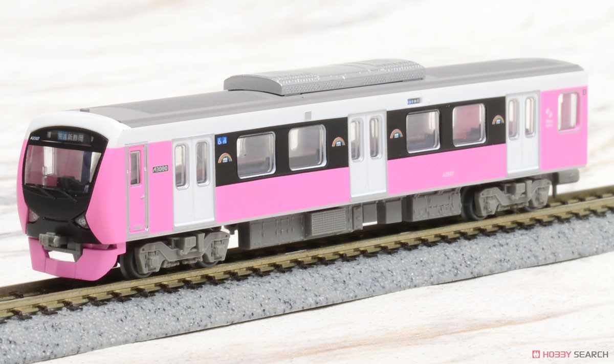 The Railway Collection Shizuoka Railway Type A3000 (Pretty Pink) Two Car Set G (2-Car Set) (Model Train) Item picture9