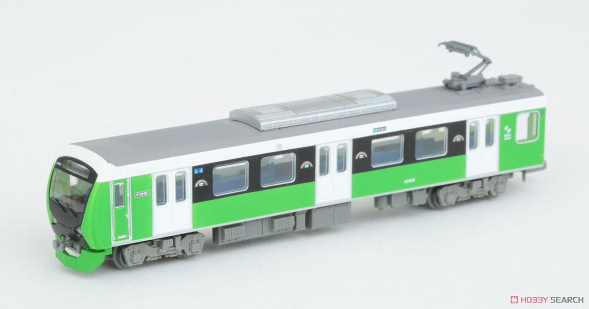 鉄道コレクション 静岡鉄道 A3000形 (Fresh Green) 2両セットH (2両セット) (鉄道模型) 商品画像10