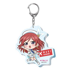 Love Live! Wonderful Rush Deformed Acrylic Key Ring (6) Maki Nishikino (Anime Toy)