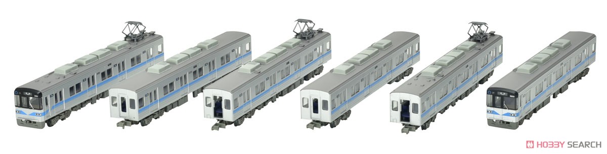 鉄道コレクション 名古屋市交通局 鶴舞線 3050形 (6両セット) (鉄道模型) 商品画像1