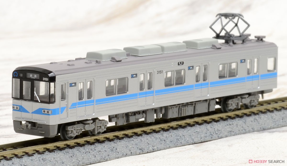 鉄道コレクション 名古屋市交通局 鶴舞線 3050形 (6両セット) (鉄道模型) 商品画像3