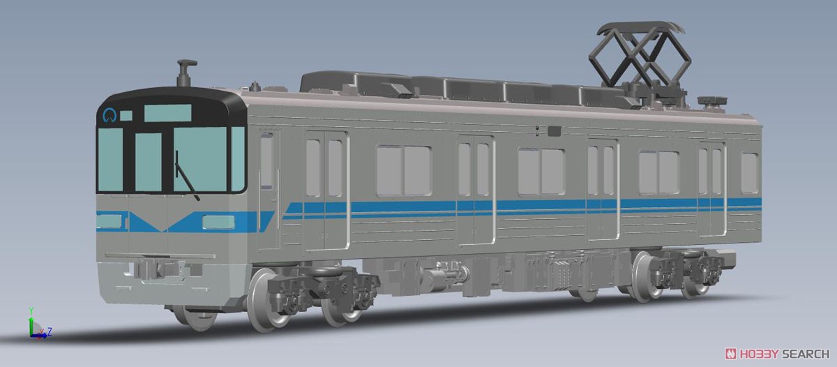 鉄道コレクション 名古屋市交通局 鶴舞線 3050形 (6両セット) (鉄道模型) その他の画像2