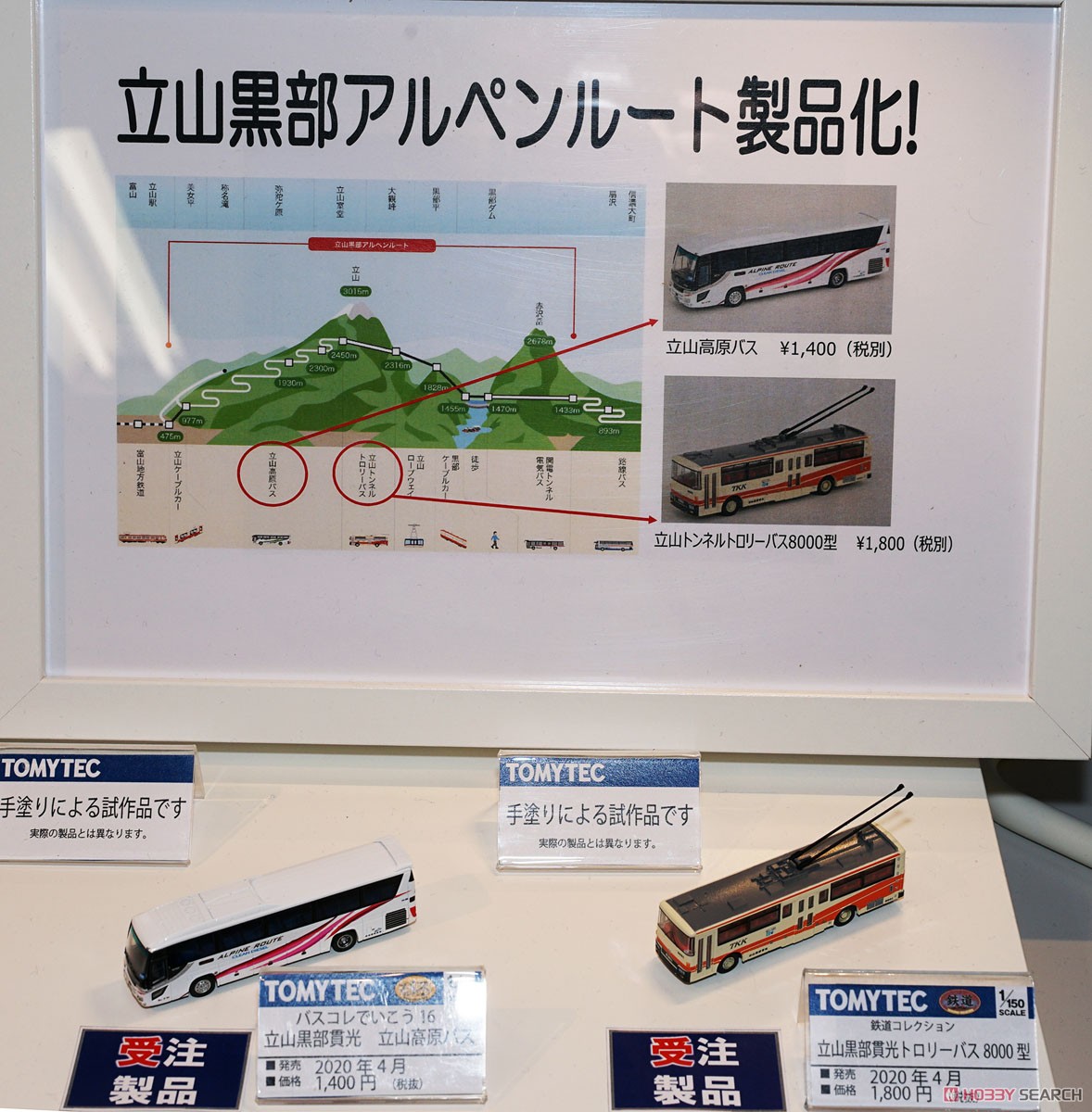 鉄道コレクション 立山黒部貫光トロリーバス 8000型 (鉄道模型) その他の画像5