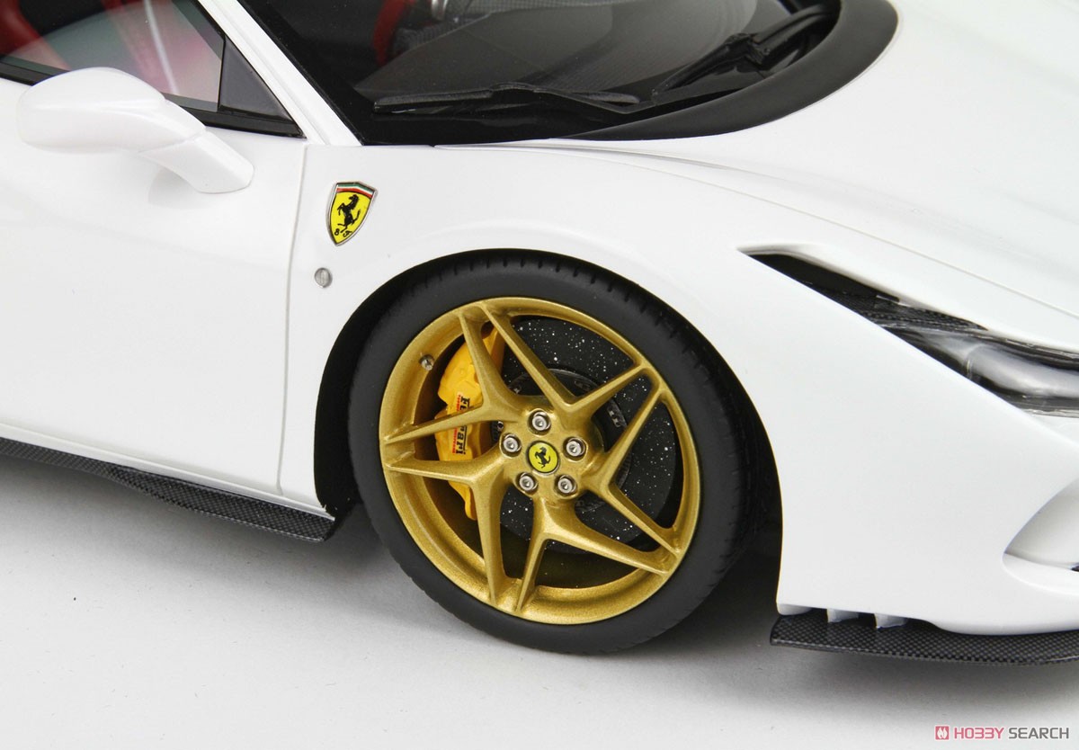 Ferrari F8 Tributo White Cervino (with Case) (Diecast Car) Item picture5