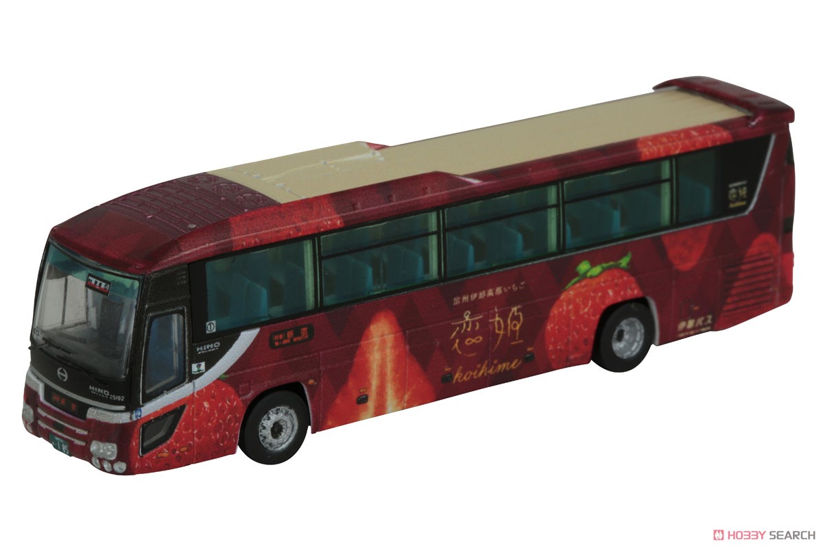 ザ・バスコレクション 伊那バス創業100周年記念 「恋姫」ラッピングバス (鉄道模型) 商品画像1