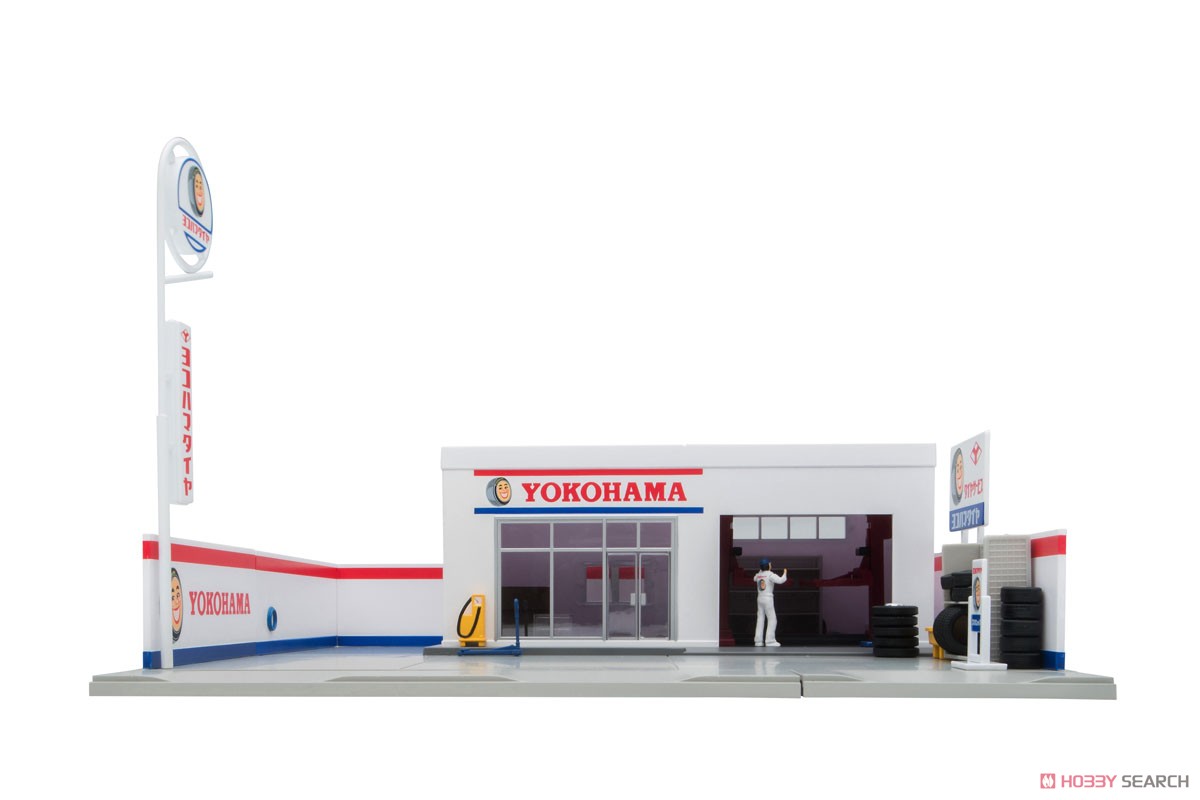 Tomicarama Vintage05c Tire Shop (Yokohama Tire) (Diecast Car) Item picture2