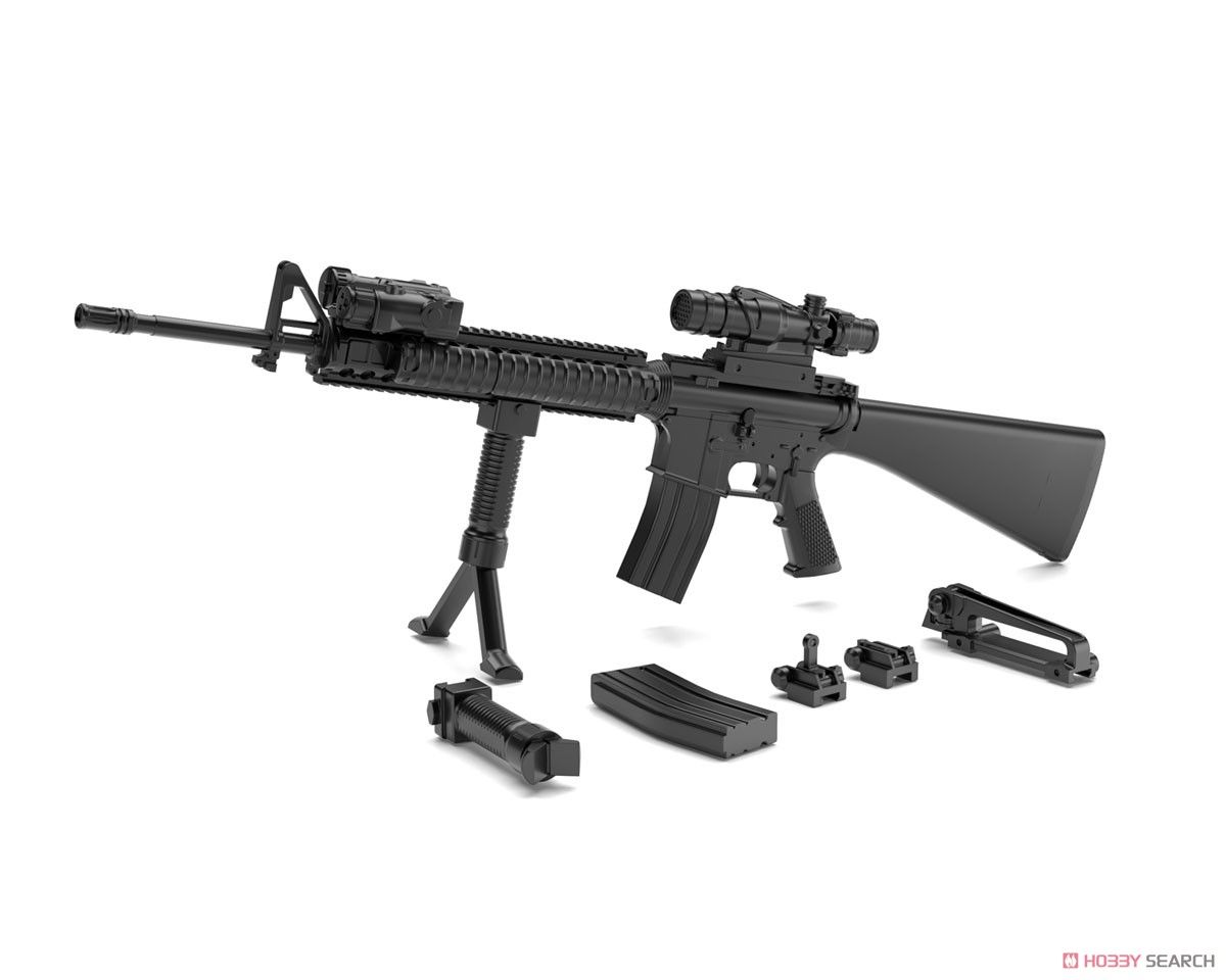 1/12 Little Armory (LA056) M16A4タイプ (プラモデル) 商品画像1