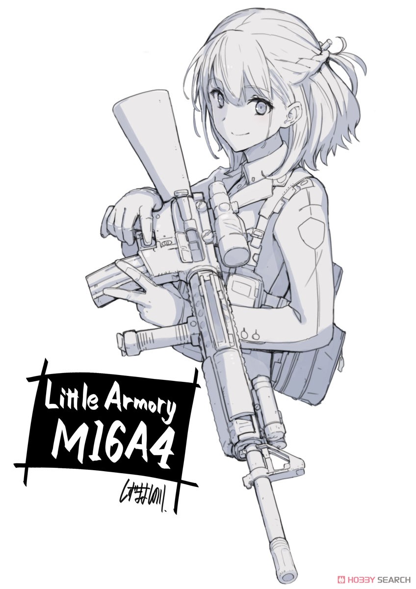 1/12 Little Armory (LA056) M16A4 Type (Plastic model) Other picture1