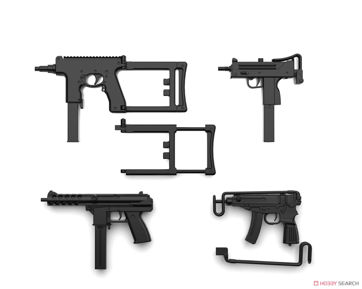 1/12 Little Armory (LA058) Compact SMG Set (Plastic model) Item picture1