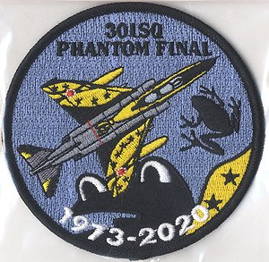301SQ F-4 Final Year 2020 Wappen (Military Diecast)