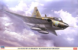 J35/S35E/RF-35 Draken `Scandinavian Draken` (Plastic model)