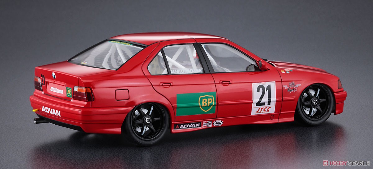 JTCC BP アドバン BMW 318i (プラモデル) 商品画像2