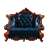 クラシックソファ 2P ブルー (ドール) 商品画像1