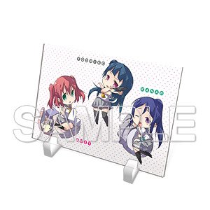 [Love Live! Sunshine!!] Acrylic Plate Aqours Kanan & Yoshiko & Ruby (Anime Toy)