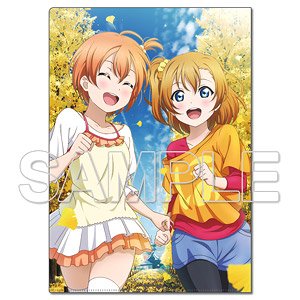 [Love Live!] Clear File muse Honoka & Rin (Anime Toy)