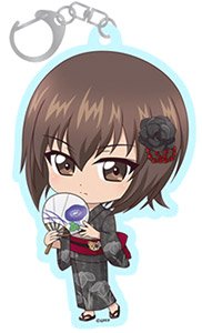 Girls und Panzer das Finale Puchichoko Acrylic Key Ring [Maho Nishizumi] (Anime Toy)