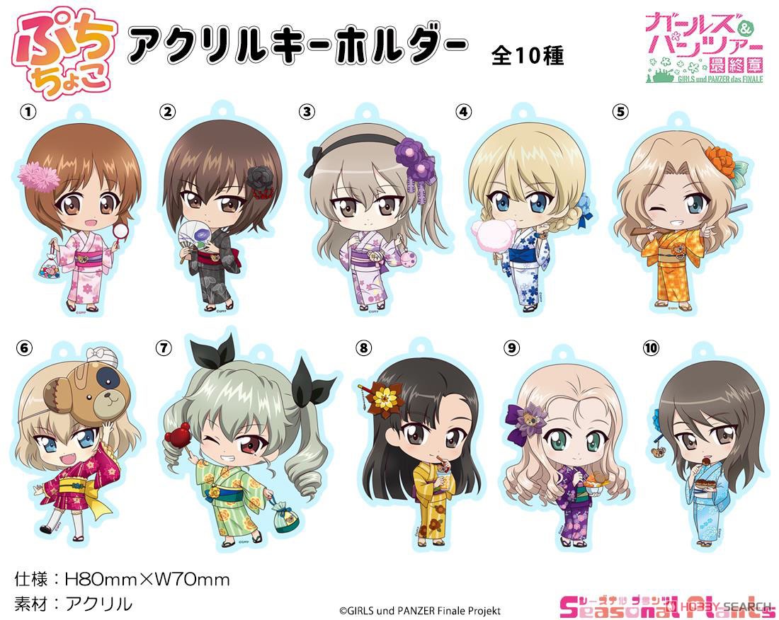 Girls und Panzer das Finale Puchichoko Acrylic Key Ring [Katyusha] (Anime Toy) その他の画像1
