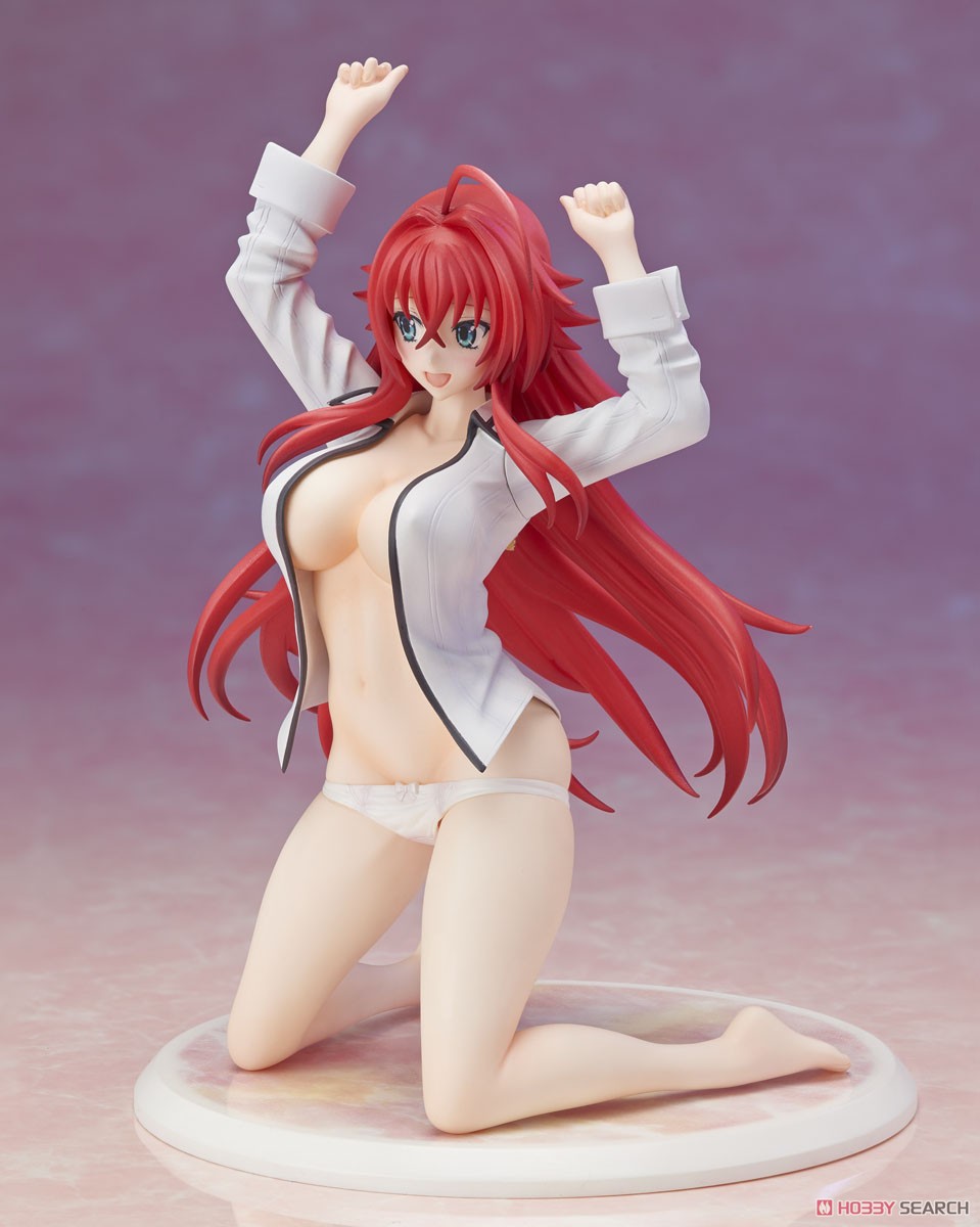 Gokubi Girls Glamorous High School DxD BorN < Reprinted Edition > Rias Gremory Kuoh Dress Shirt Ver. (PVC Figure) Item picture2