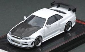 Nismo R34 GT-R Z-tune White (Diecast Car)