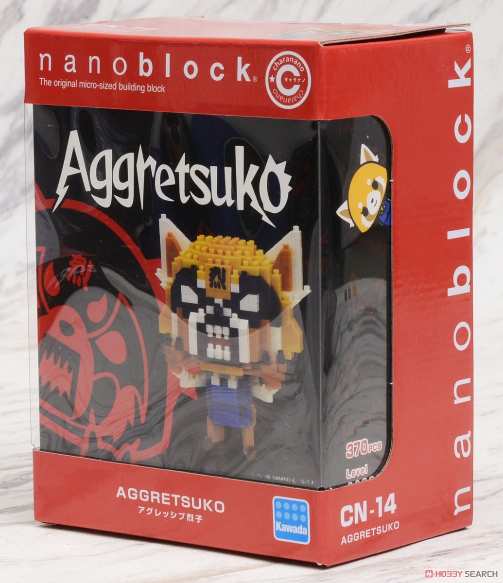nanoblock キャラナノ アグレッシブ烈子 (ブロック) パッケージ1