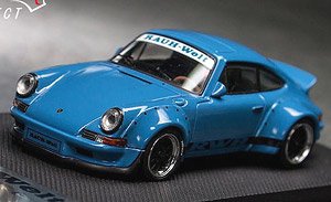 RWB 930 Ducktail Wing Blue (Diecast Car)