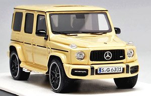 Mercedes AMG G63 (2019) Desert Yellow (ミニカー)