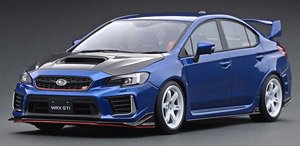 SUBARU WRX (CBA-VAB) STI Blue (ミニカー)