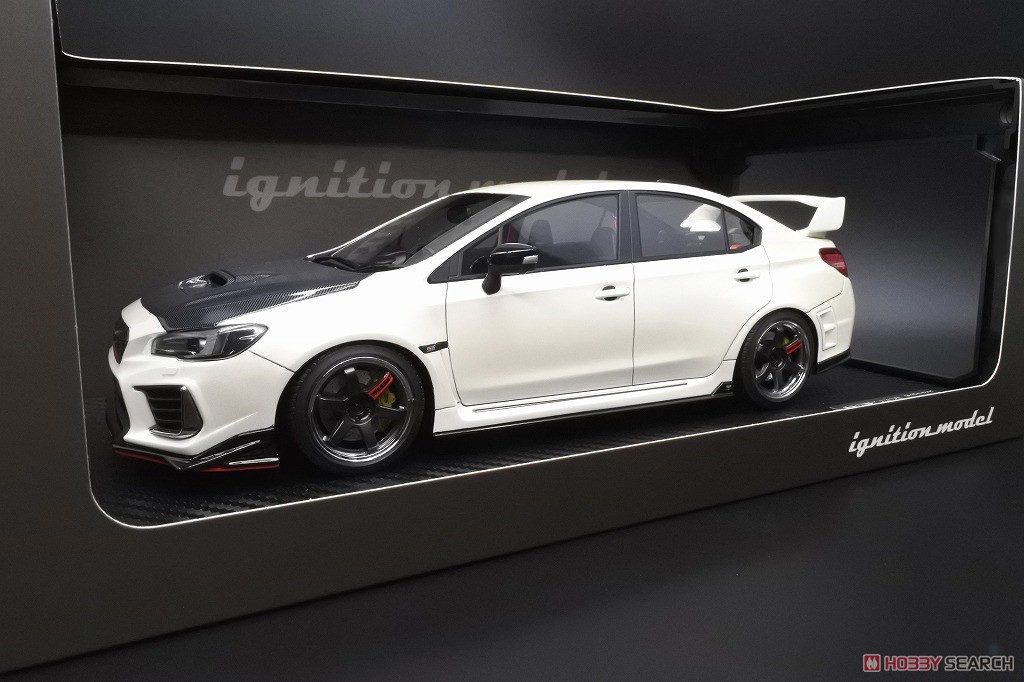 SUBARU WRX (CBA-VAB) STI White Pearl (ミニカー) 商品画像1