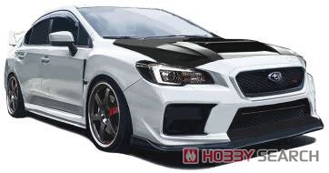 SUBARU WRX (CBA-VAB) STI White Pearl (ミニカー) その他の画像1