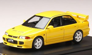 三菱 ランサー GSR Evolution III (CE9A) ダンデライオンイエロー (ミニカー)