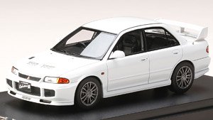 Mitsubishi Lancer GSR Evolution III (CE9A) Custom Version Scotia White (Diecast Car)