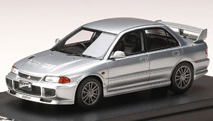 Mitsubishi Lancer GSR Evolution III (CE9A) Custom Version Queens Silver (Diecast Car)