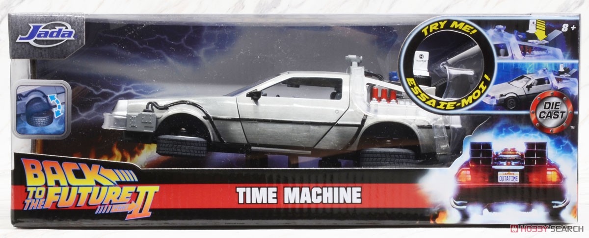 Back to the Future Time Machine (Diecast Car) Package1